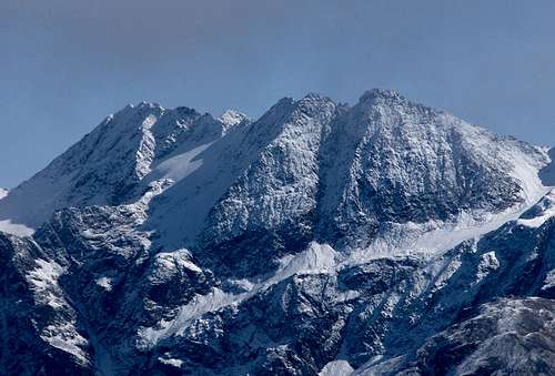 Lazaunspitze (3218m, 3313m), Saldurspitze (3433m), Lagaunspitze (3439m)