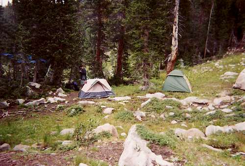 Camp at Jordan Lake