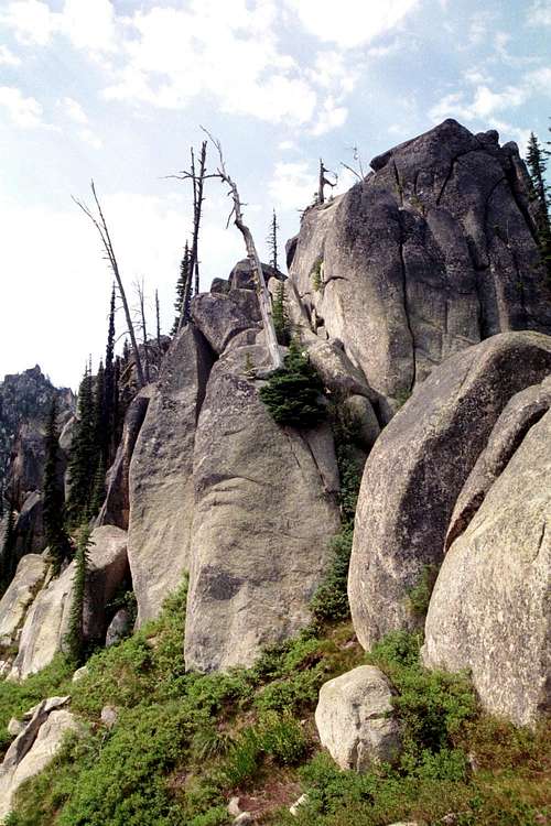 Rocks on the North Ridge