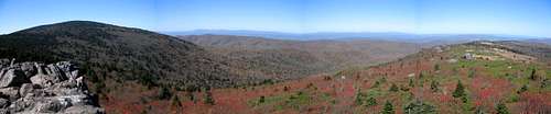 Rhododendron Gap Panorama