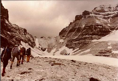 ACC ascent of Temple, Banff, 1979