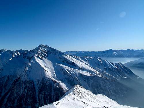 Maresenspitze (2915m) and the carinthian mountains
