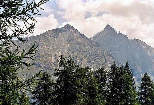 Mont Favret or Ruje