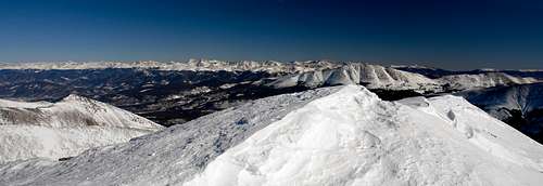 Quandary Peak, summit view NE