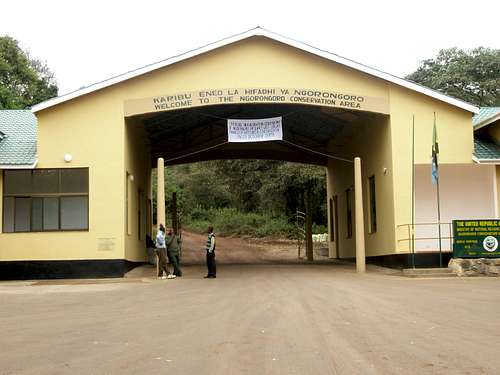 Ngorongoro Main Gate