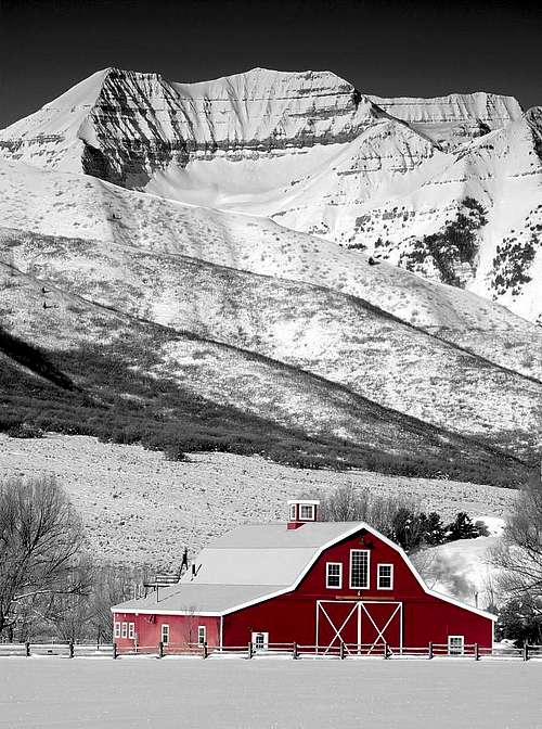 Red Barn and Timp