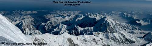Denaly 2009 Mount McKinley-Summit Panorama