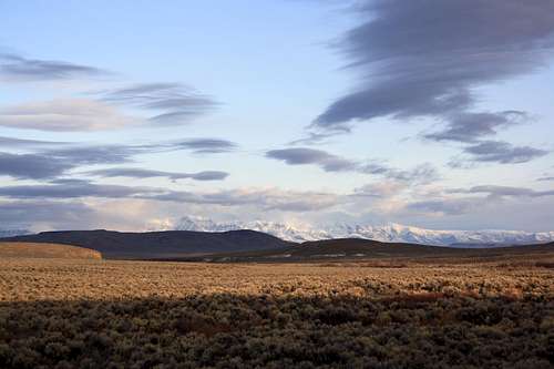 Steens Mountain from Willow Creek