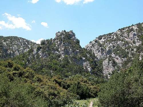 Pedra Molina seen from the...