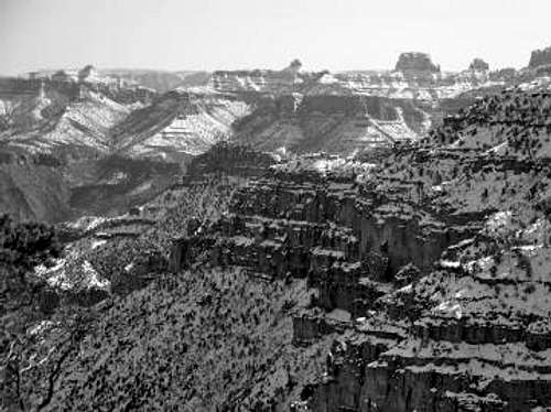 B&W Grand Canyon