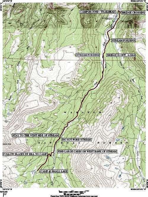 24K quad based route map from...