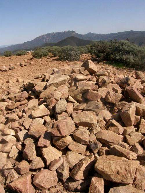 Rock Pile on Mugu Peak