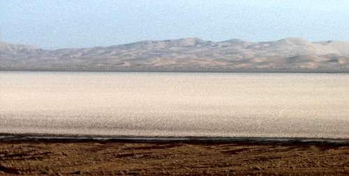 Salt Desert In maranjab Desert (kashan-Iran)