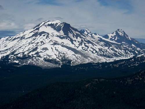 Oregon's 3 Sisters (L to R:...