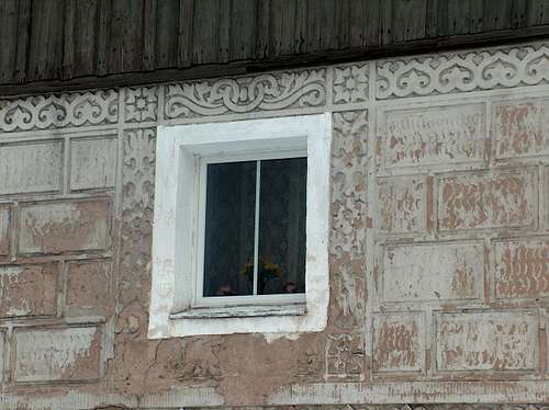In Sokolowsko, window