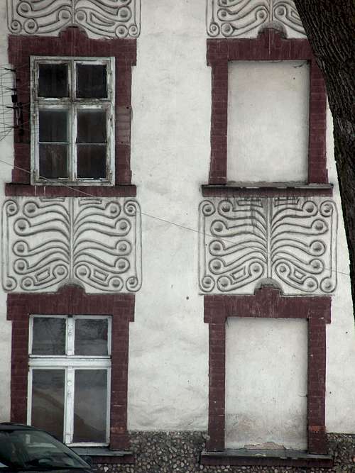 In Sokolowsko, window