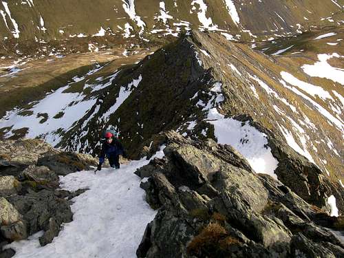 On the Sharp Edge in winter