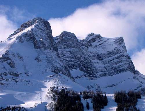 Fortress mountains ridge