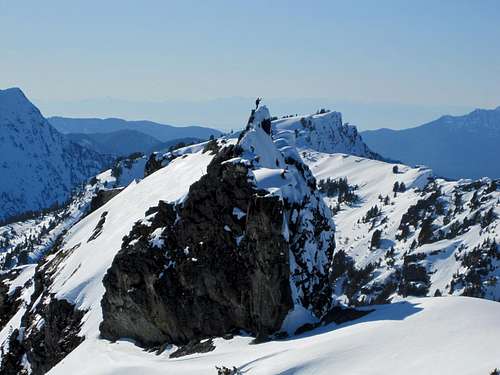 Juan Lira on the West Summit