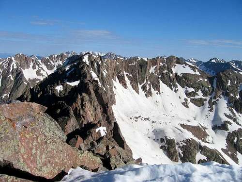  North Traverse Peak from the...