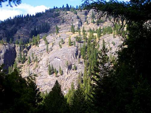 Porpoise Rock, Vulcan Mountain