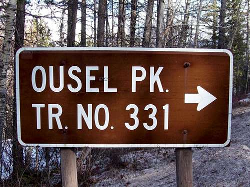Ousel PK Trailhead