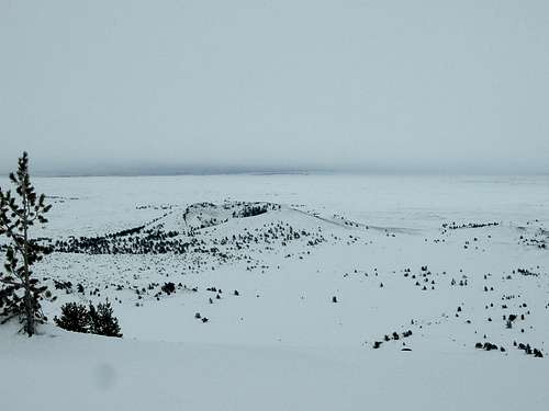 Crescent Butte from Big Cinder