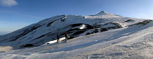 Etna ski traverse