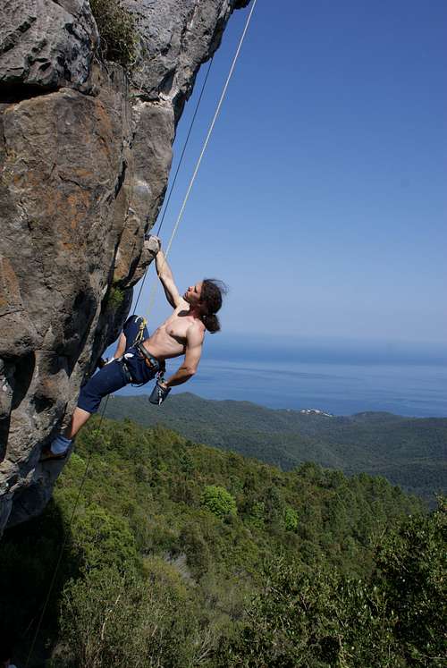 Corsica climbing