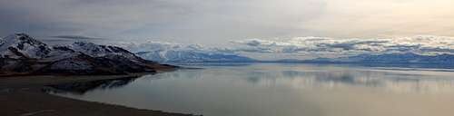 Frary Peak and The Great Salt Lake