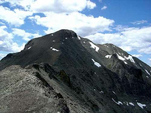 Shot of Mount Richthofen from...