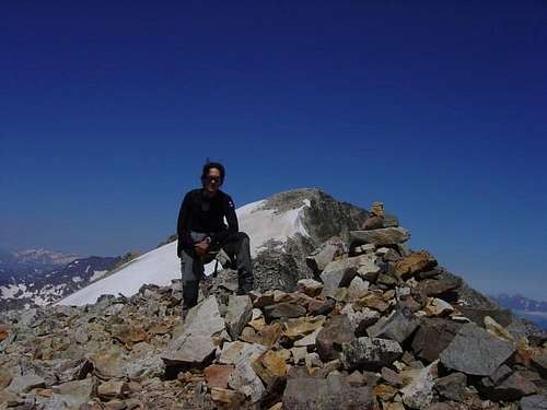 In the summit of Hito Este...