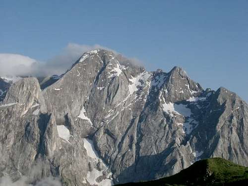 Gran Vernel, a mountain at...