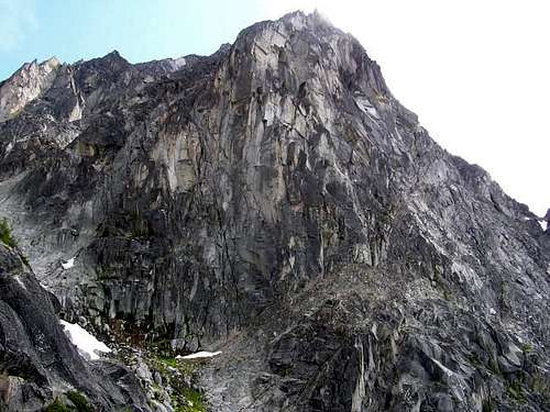 Northeast face of Dragontail.