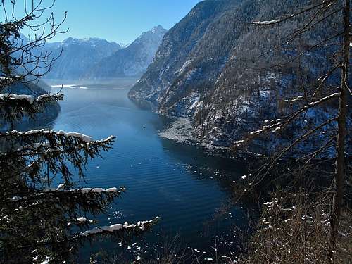 The Königssee, seen from the 