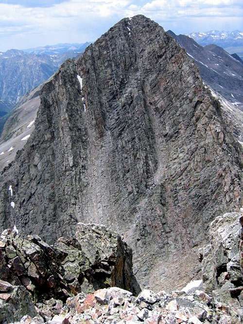 Trinity Peak, seen from the...