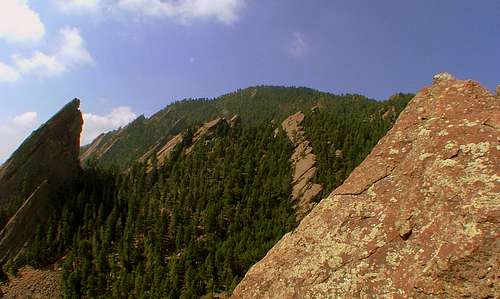 The other flatirons.