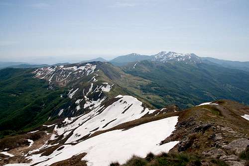The Apennine main ridge