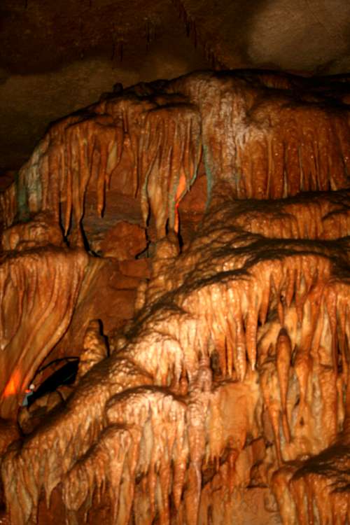 Rock Formations in Mammoth Cave