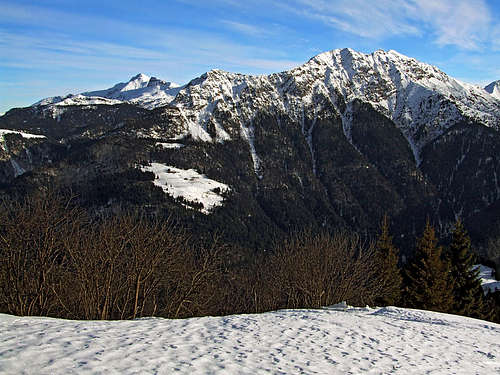 Monte Zermula from the SW