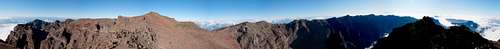 360° summit panorama Espigon del Roque
