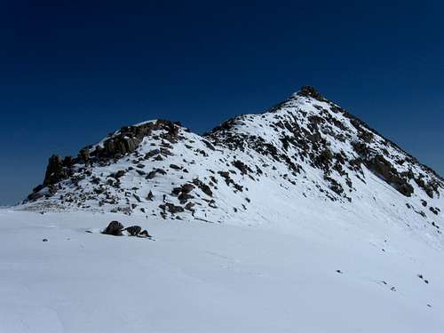 A non-winter ascent of Mount Yale