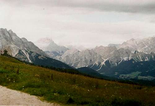 From Passo Giau