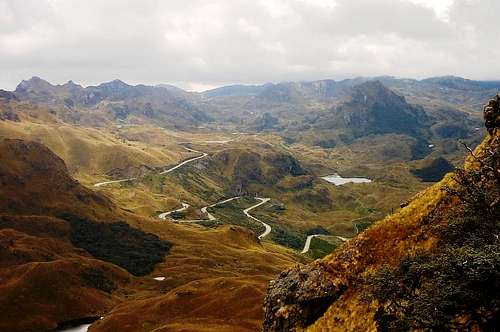 View from Avila Huaycu