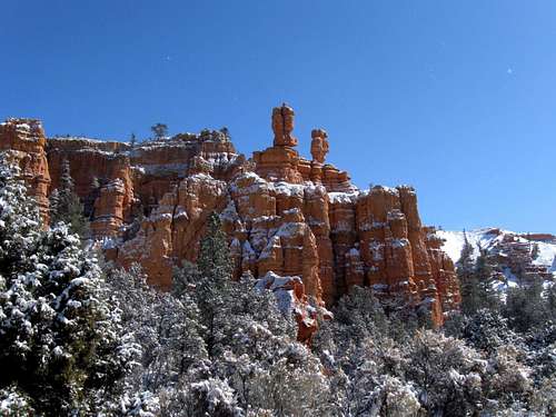 Red Canyon Winter