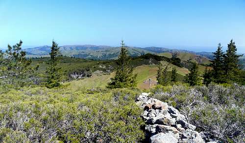 North from Pine Mtn. summit