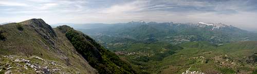 Summit view Alpi Apuane