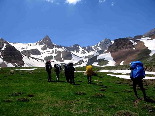 hesar chal to alam mounts, north of Iran