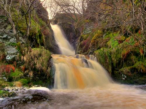 Afon Eirth - Waterfalls