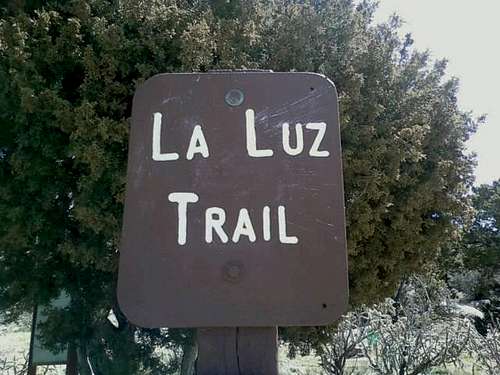Piedra Lisa Trail/La Luz Trail Link
